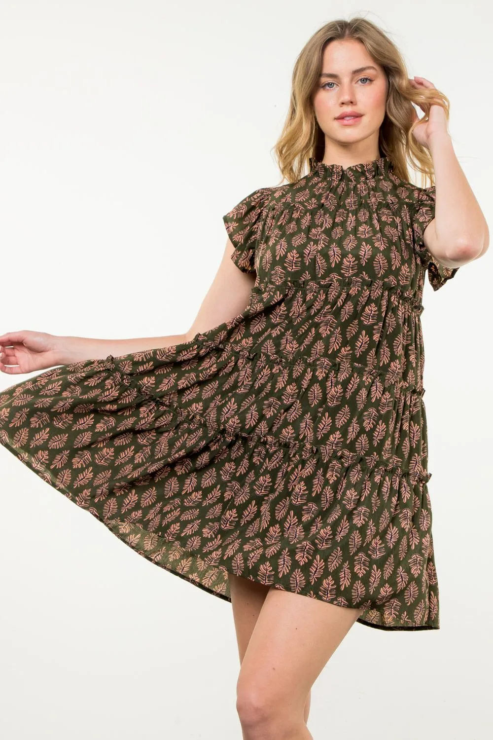 Brit Short Sleeve THML Dress - FINAL SALE