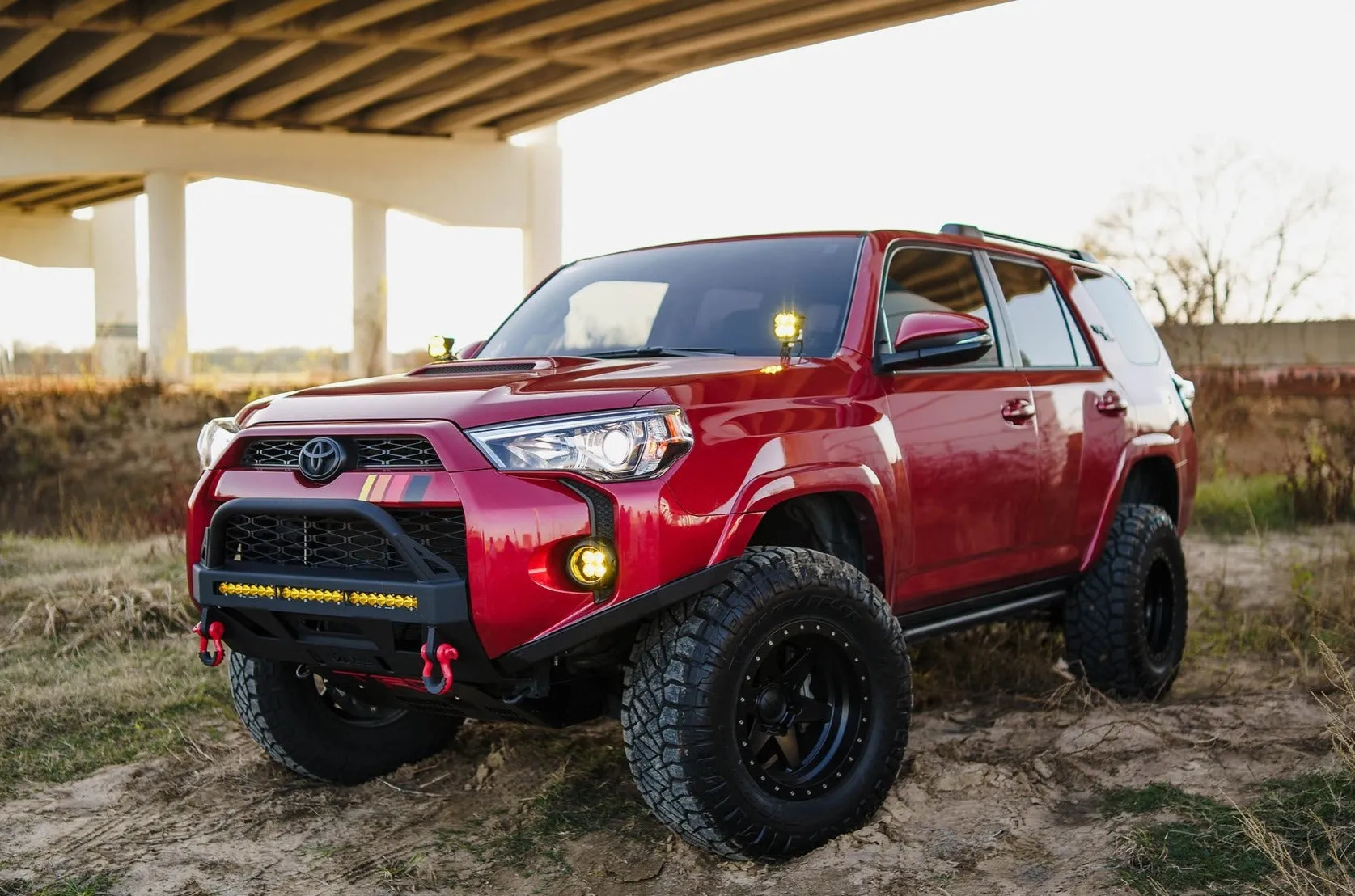 C4 Fabrication 2014  4Runner Lo Pro Bumper High Clearance Additions