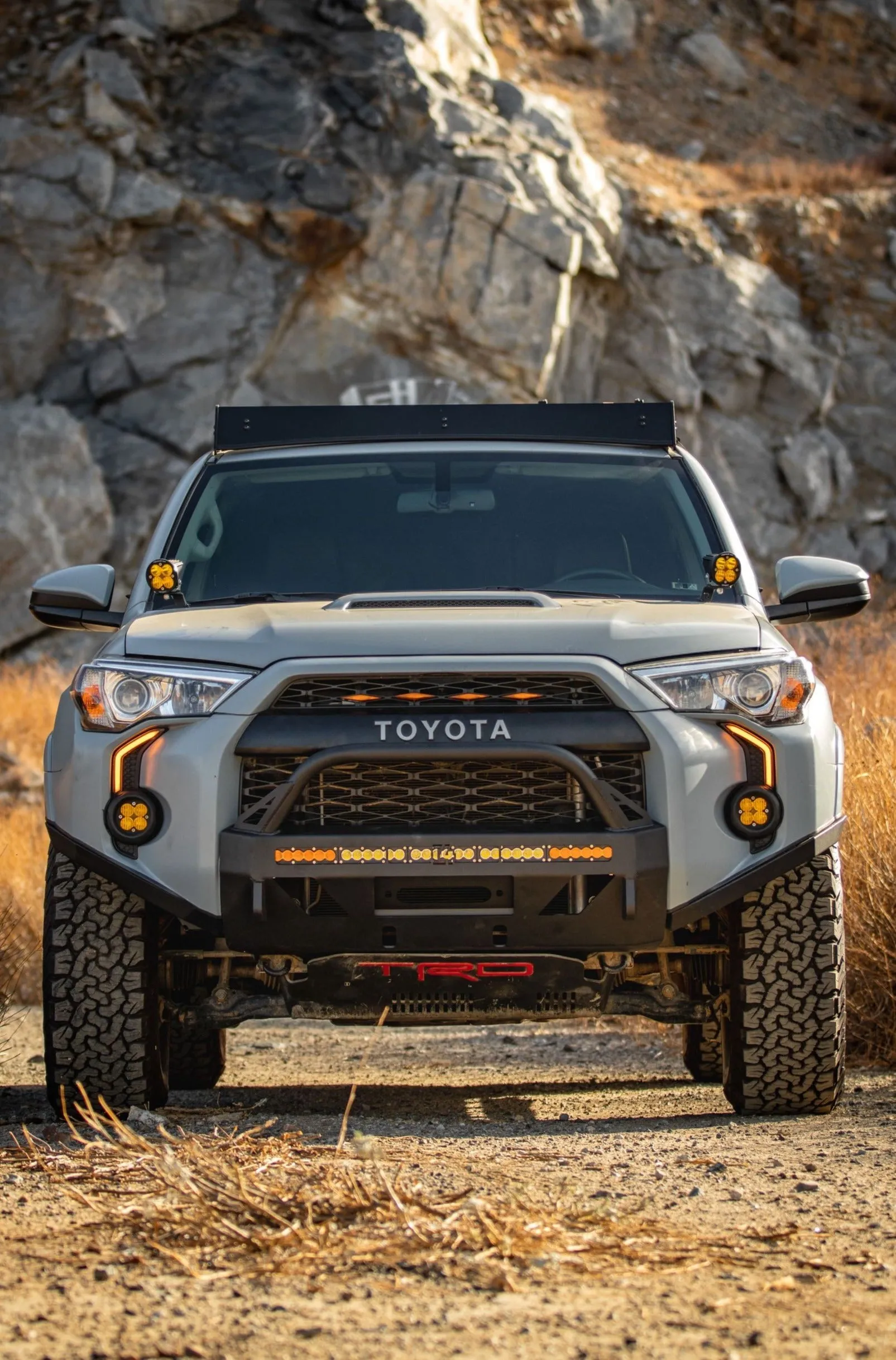 C4 Fabrication 2014  4Runner Lo Pro Bumper High Clearance Additions