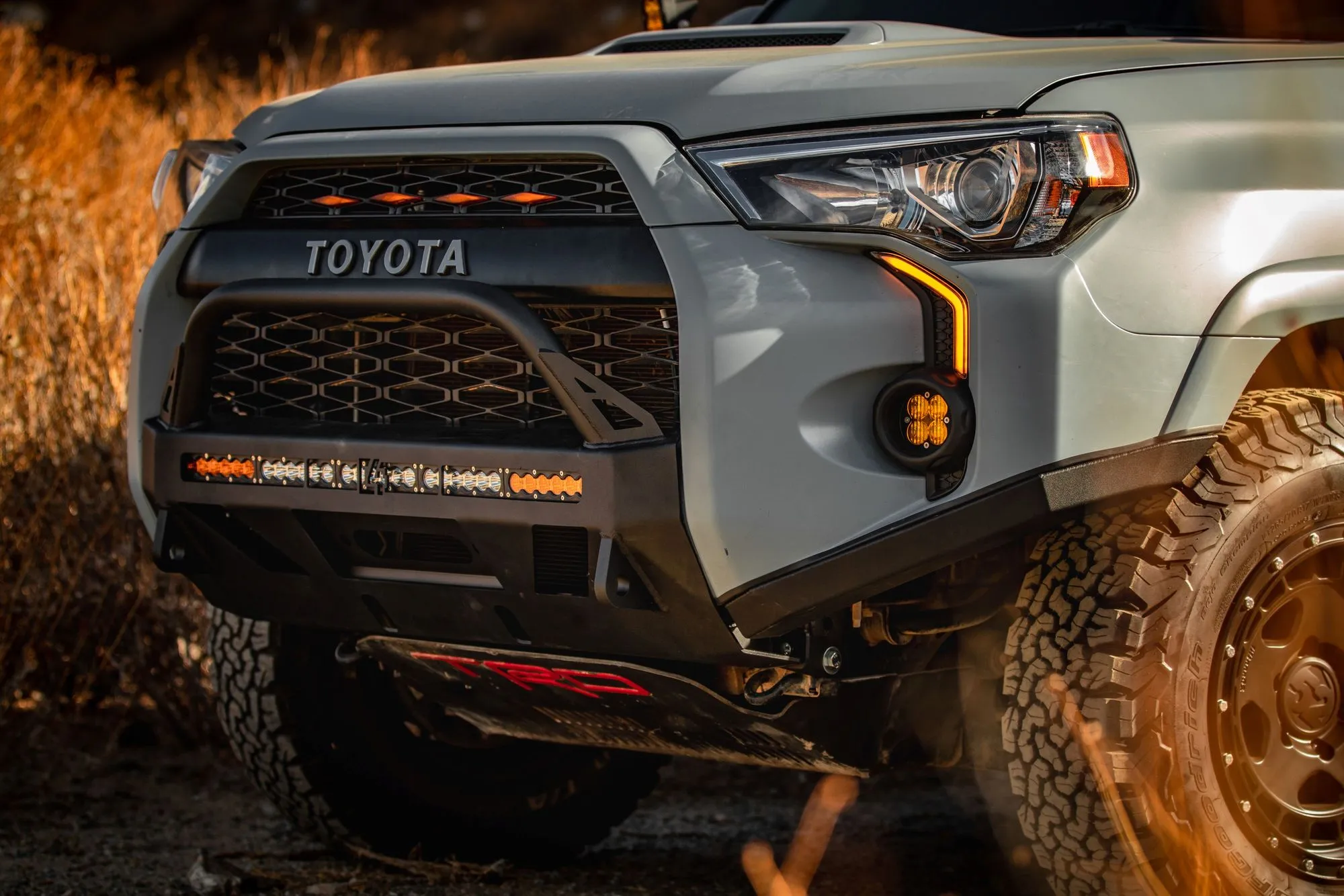 C4 Fabrication 2014  4Runner Lo Pro Bumper High Clearance Additions