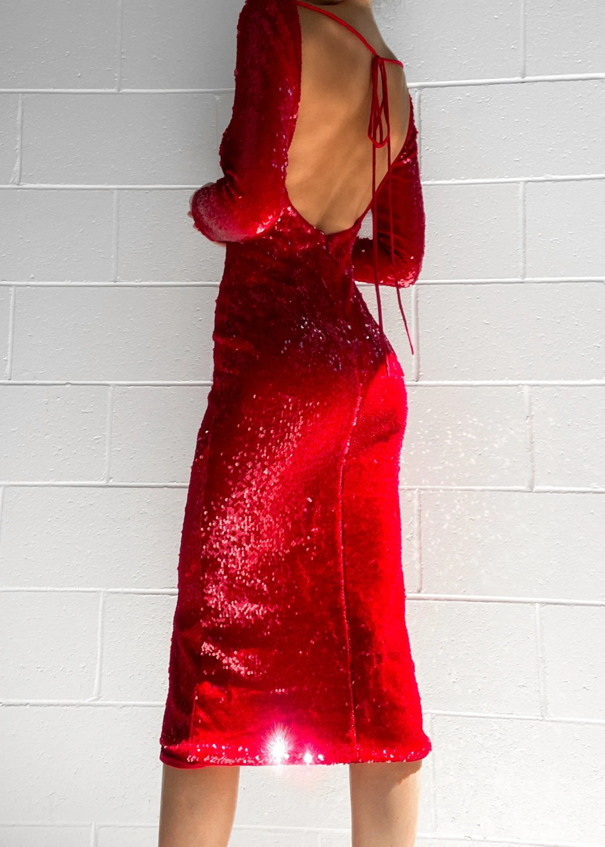 Cannes Dress - Ruby - FINAL SALE