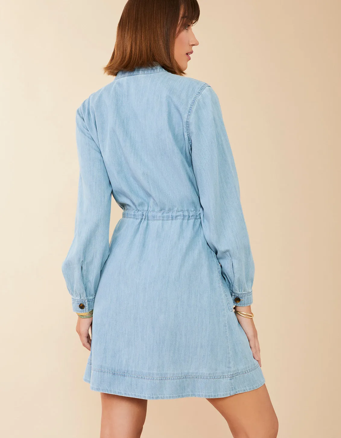Elena Denim Dress by Spartina 449 - FINAL SALE