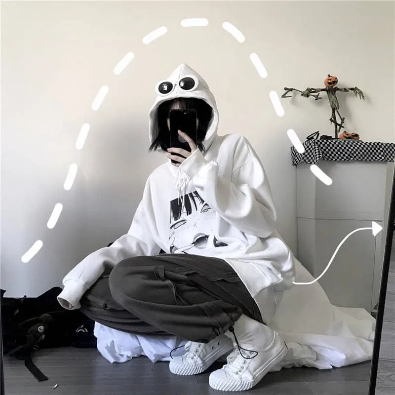Harajuku Yandere Hoodie Streetwear