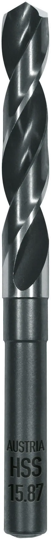 HSS DRILL BIT EXTRA SHORT REDUCED  SHANK  12.7 22MM
