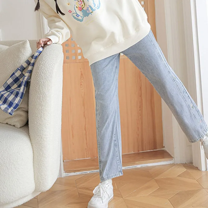 Japanese College-Style Bear Cartoon Hoodies