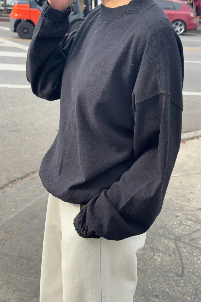 Le Bon Shoppe | Daisy Long Sleeve top | Black