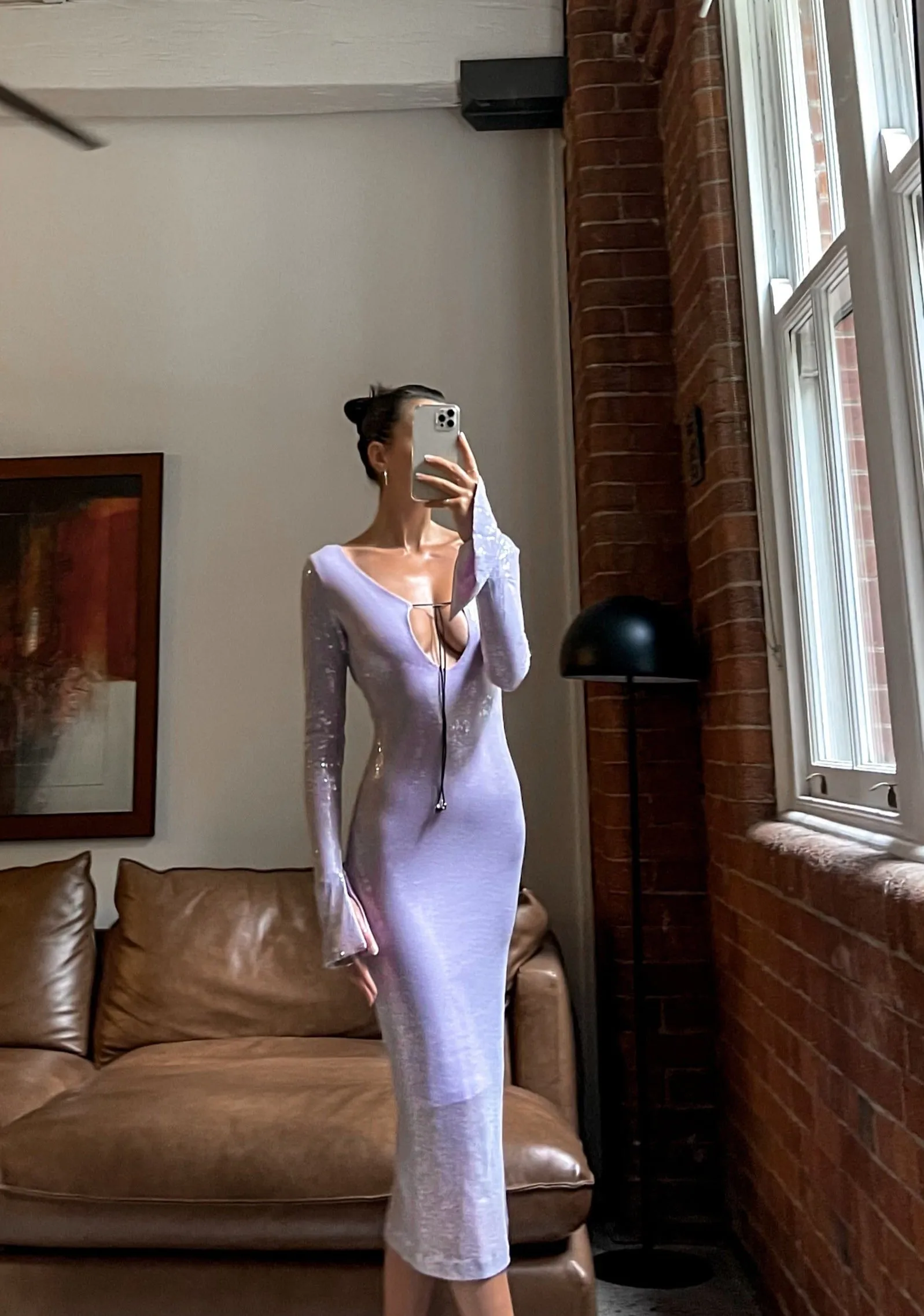 Maya Dress - Lavender - FINAL SALE