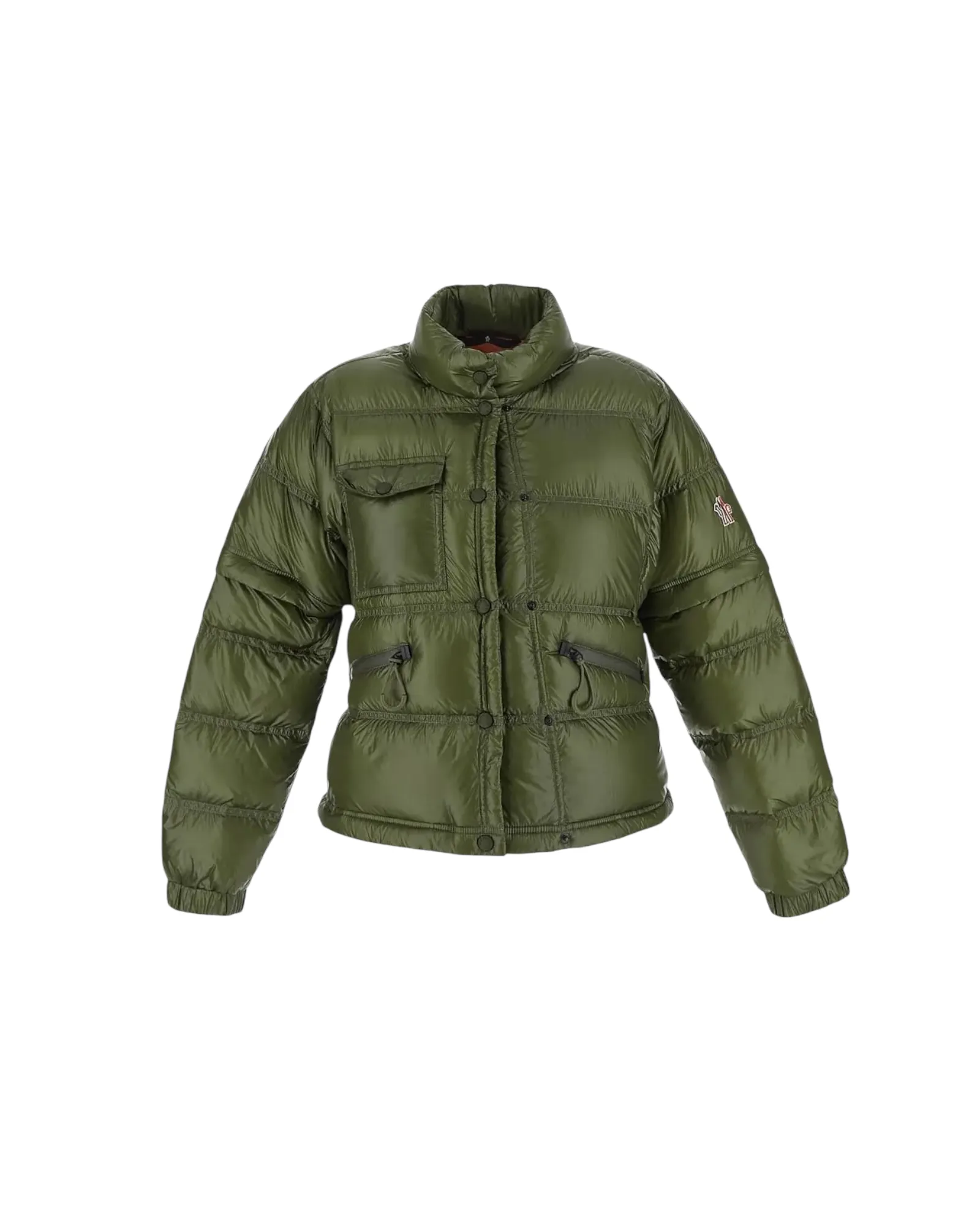 MONCLER GRENOBLE MADUIT BOMBER JACKET KHAKI