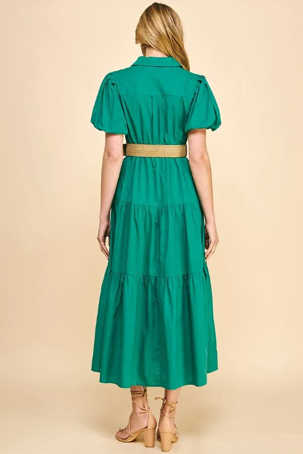 Myrna Belted Maxi Dress - FINAL SALE