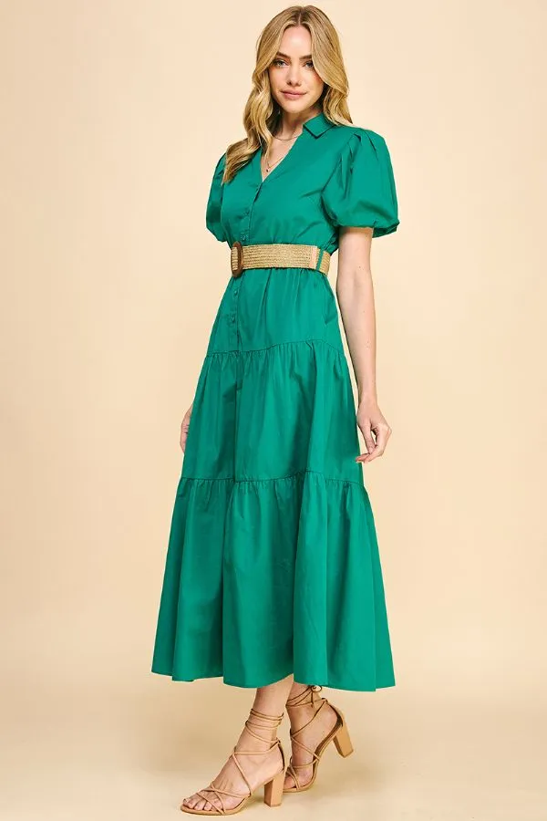 Myrna Belted Maxi Dress - FINAL SALE