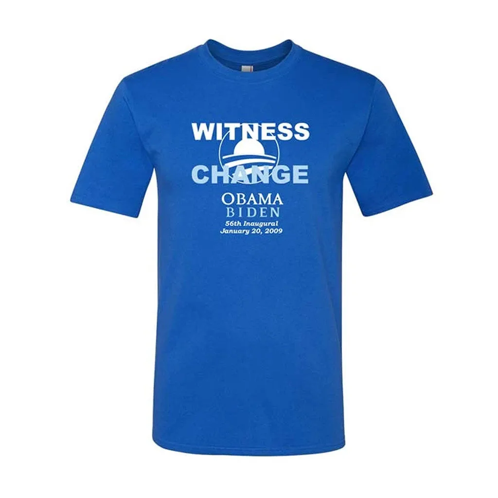 Obama Witness to Change Short Sleeve T-Shirt