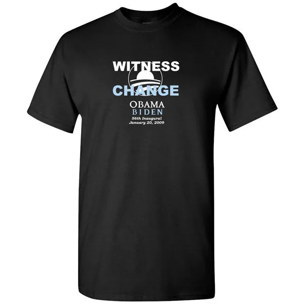 Obama Witness to Change Short Sleeve T-Shirt