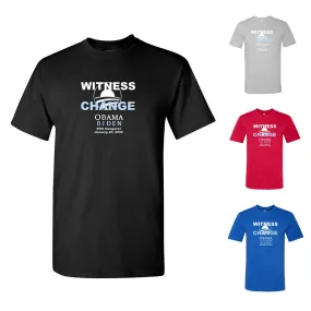 Obama Witness to Change Short Sleeve T-Shirt