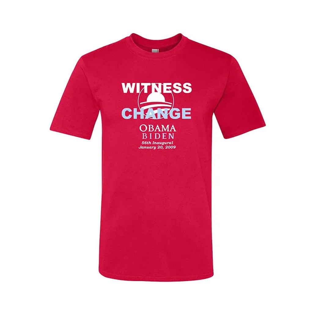 Obama Witness to Change Short Sleeve T-Shirt