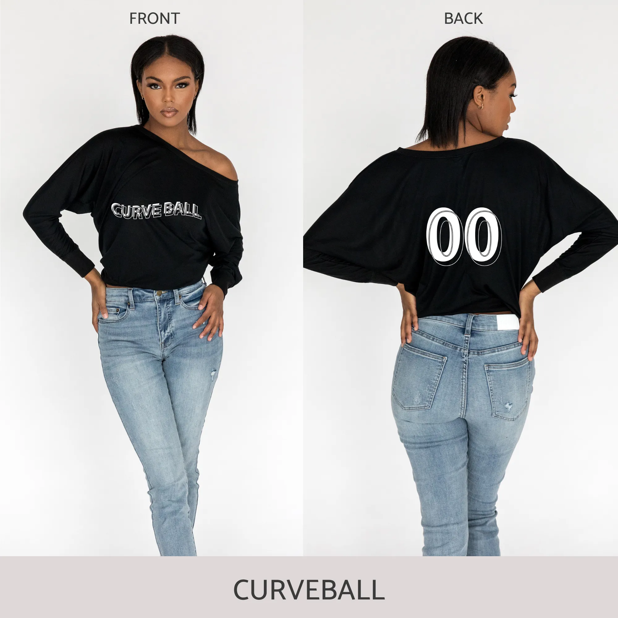 Off the Shoulder Top in Black