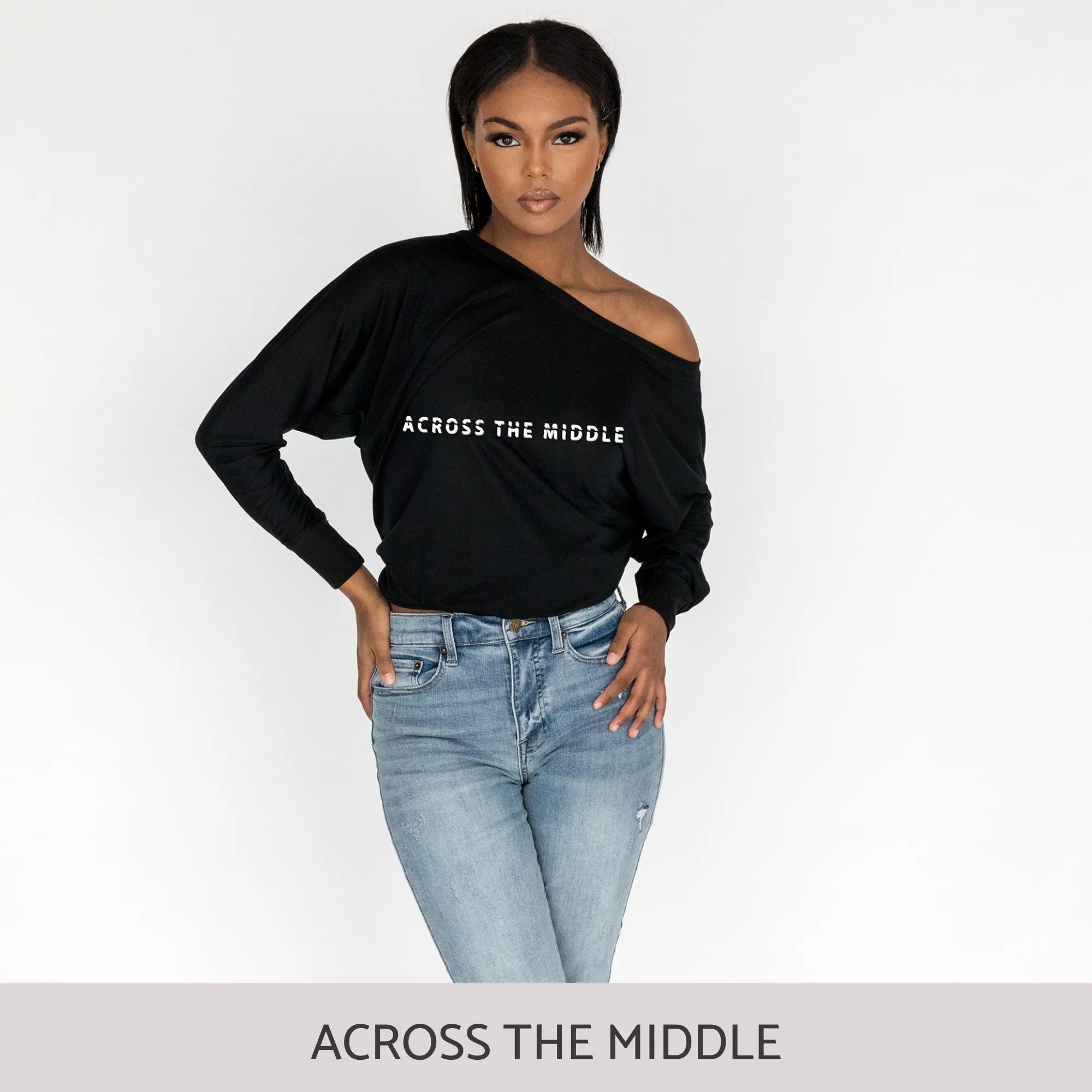 Off the Shoulder Top in Black