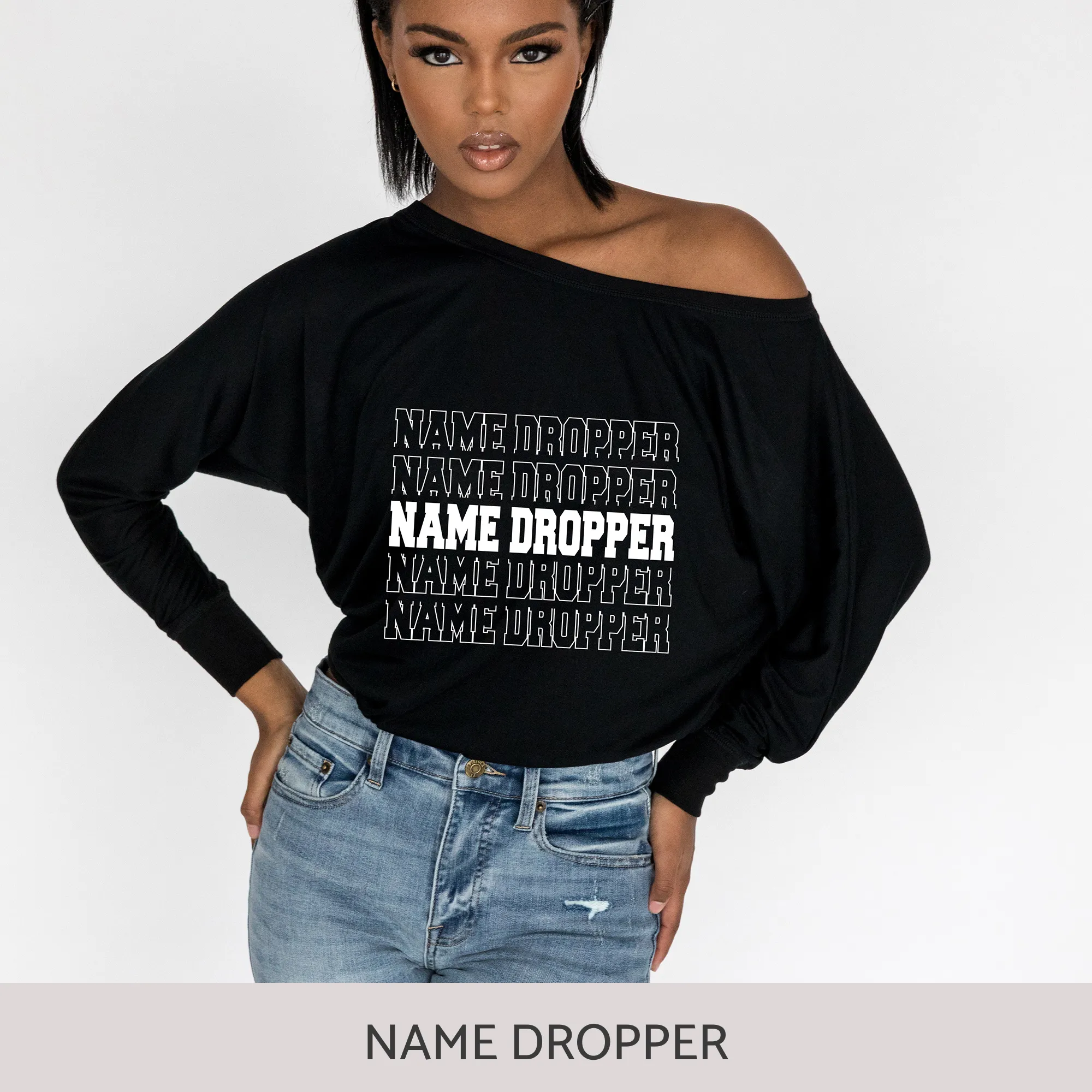 Off the Shoulder Top in Black