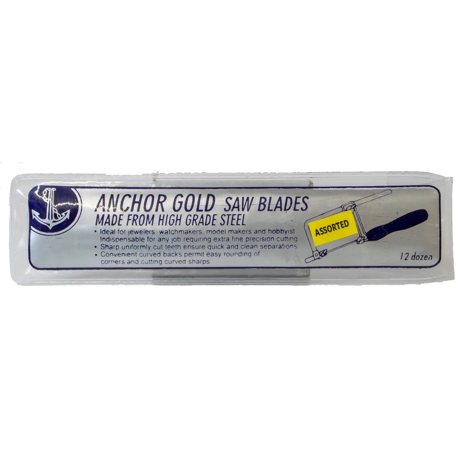 Saw blades for piercing saw, pack of 144