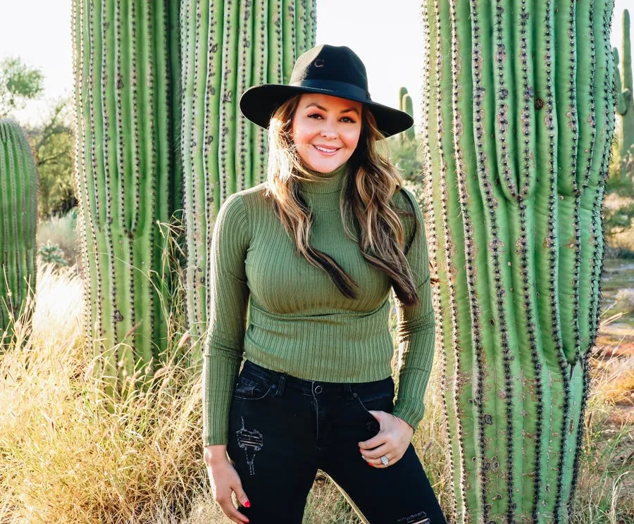 The Rachel Turtleneck Top