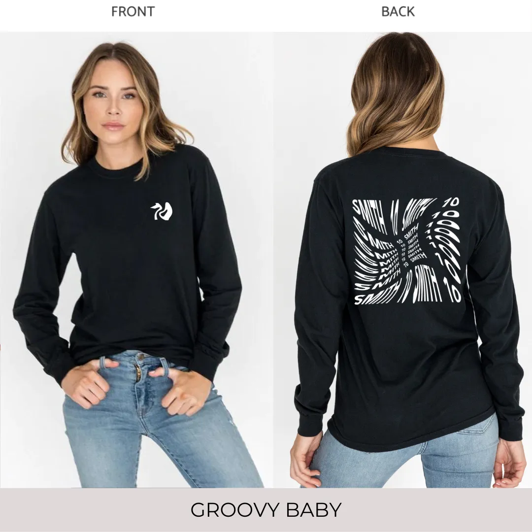 Unisex Long Sleeve Tee in Black