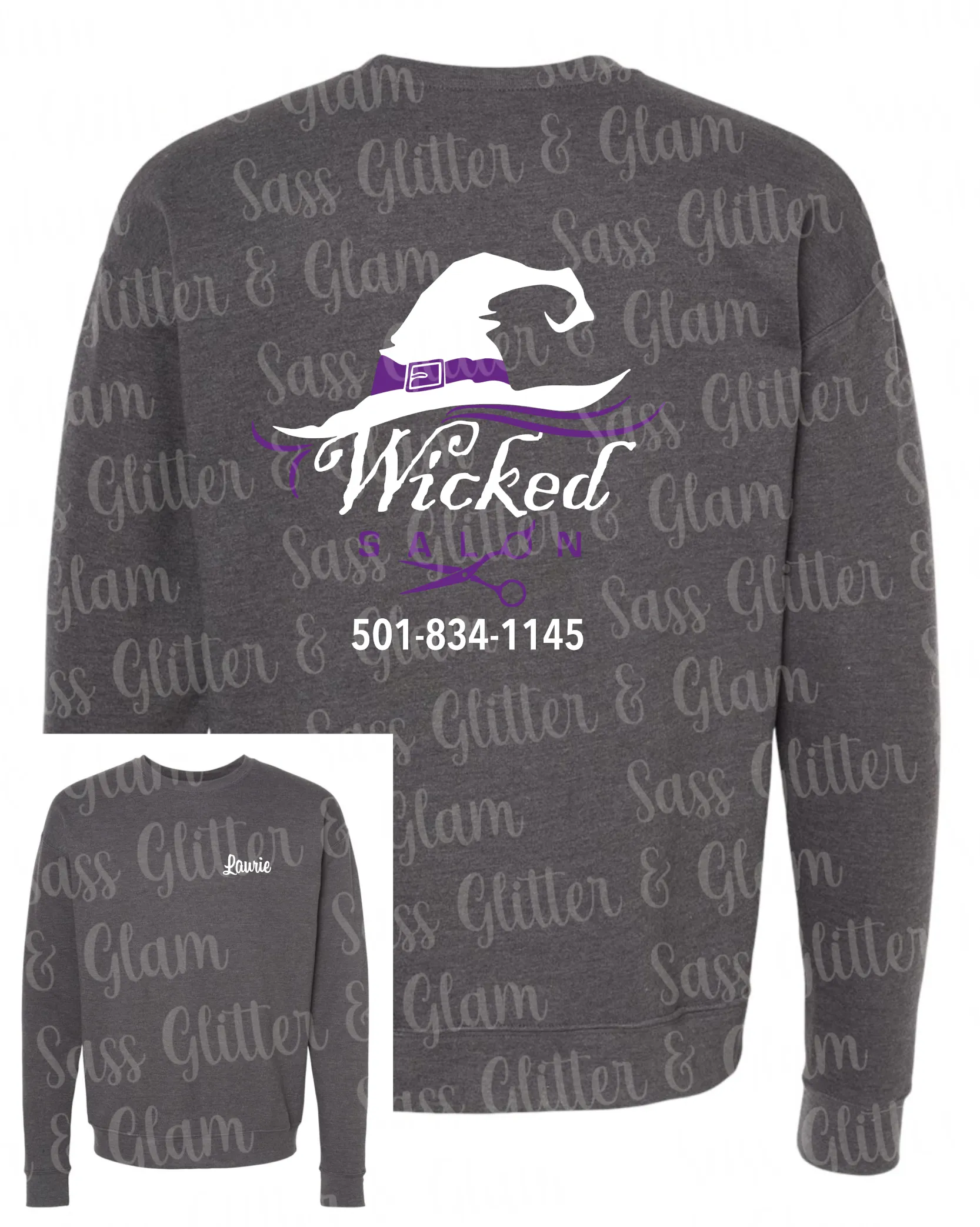 Wicked Salon Sweatshirt (no hood)