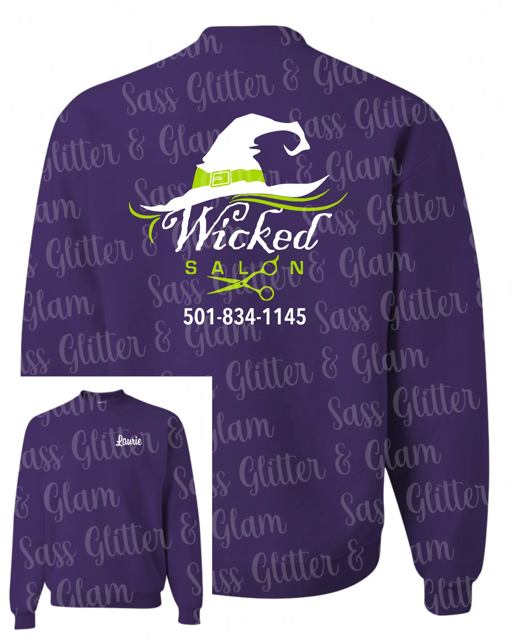 Wicked Salon Sweatshirt (no hood)