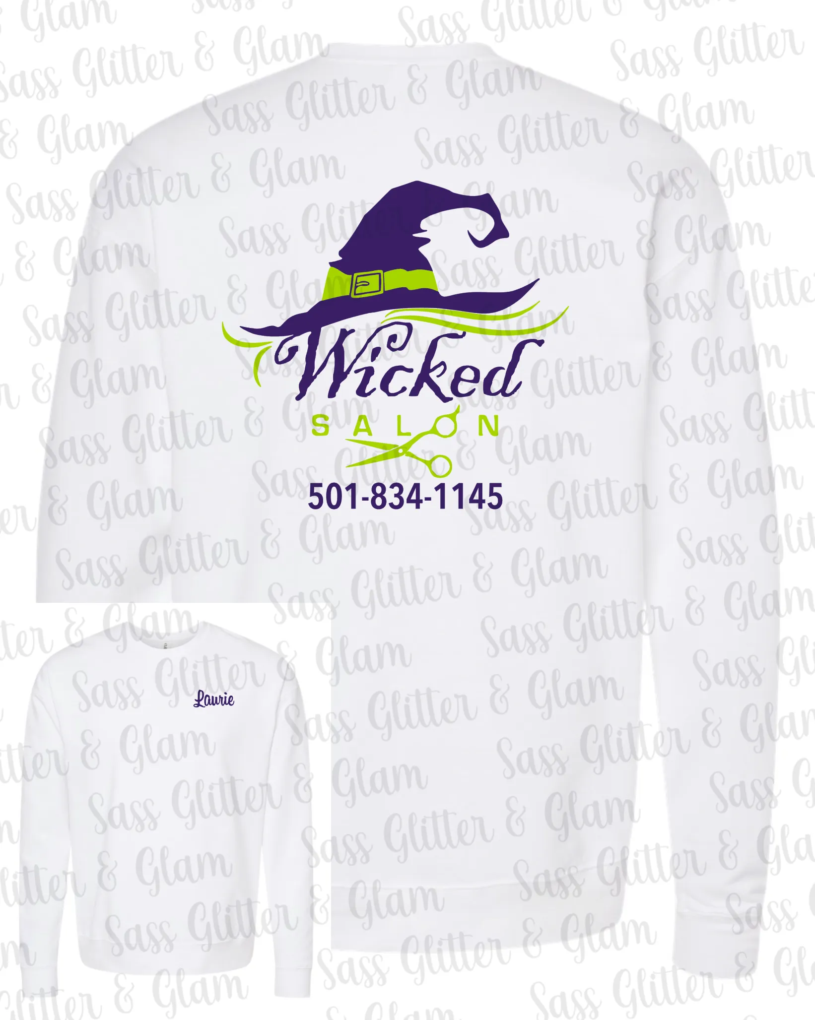 Wicked Salon Sweatshirt (no hood)