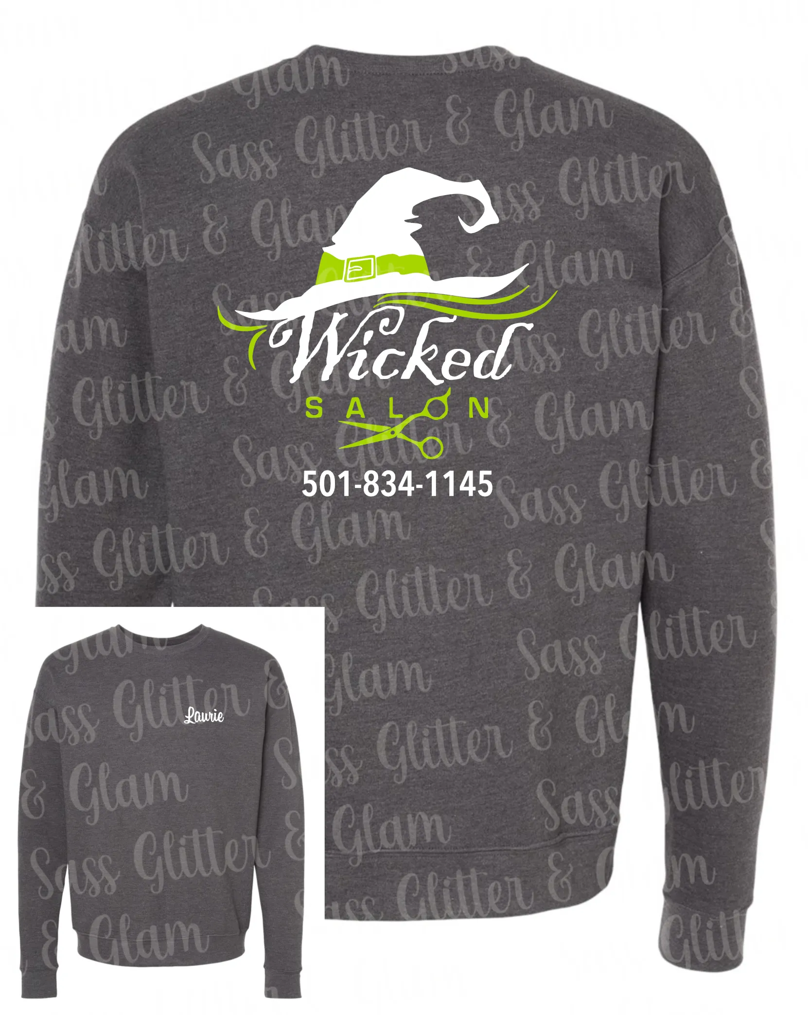 Wicked Salon Sweatshirt (no hood)