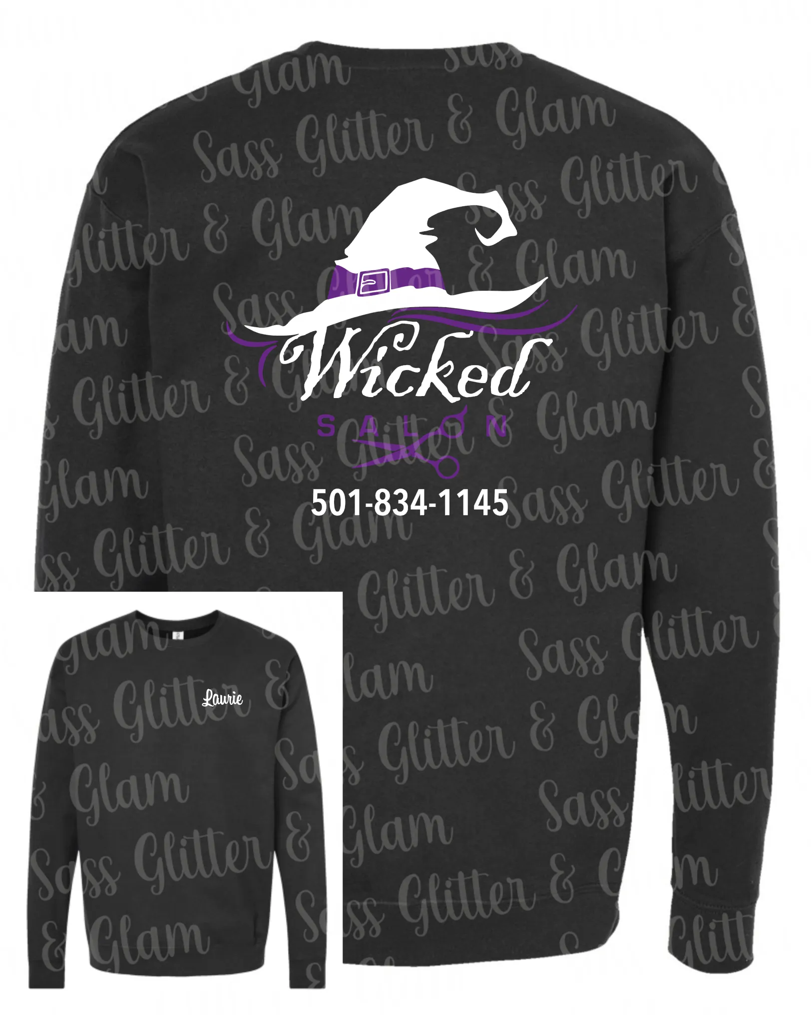 Wicked Salon Sweatshirt (no hood)