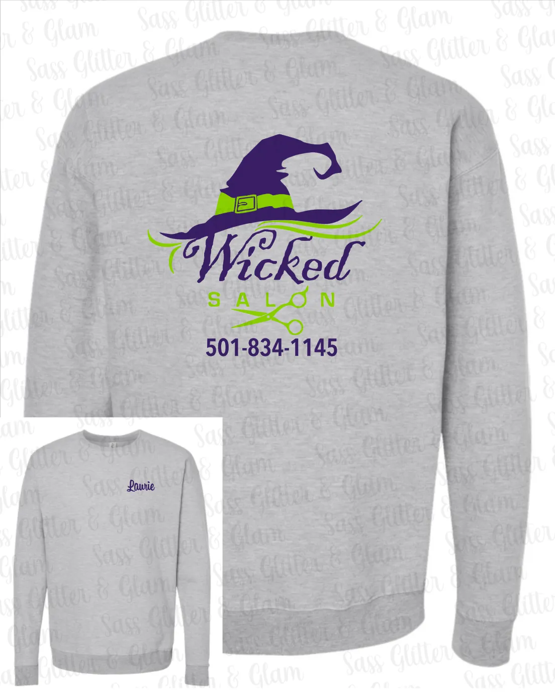 Wicked Salon Sweatshirt (no hood)